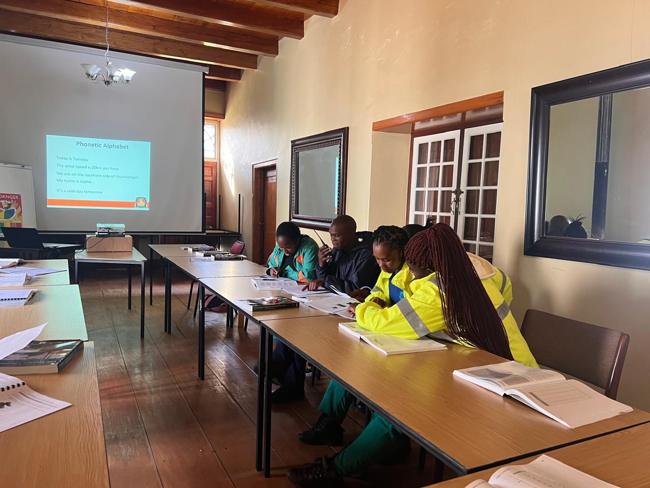 Fire fighting training image